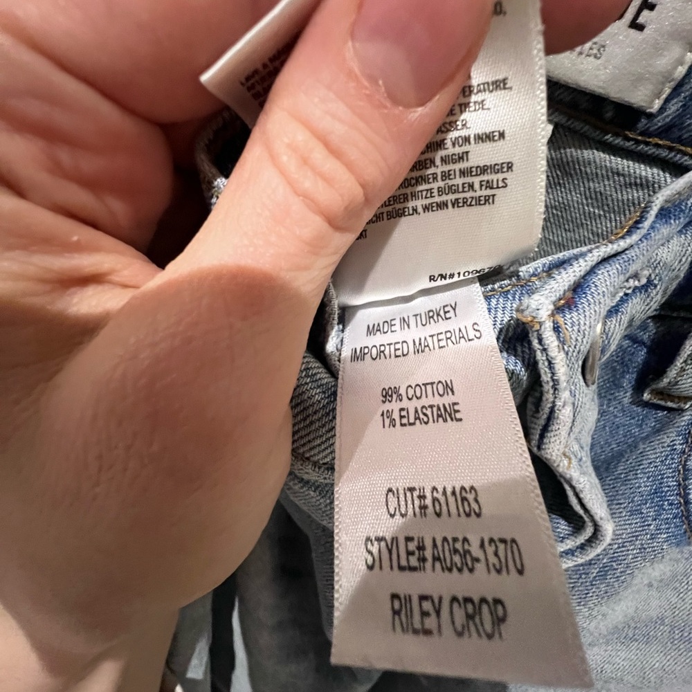 Agolde Riley crop - Picture 5 of 6